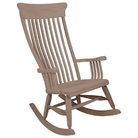 Solid Wood Rocking Chair